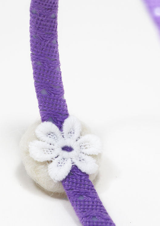 Jasmin White / Purple lace