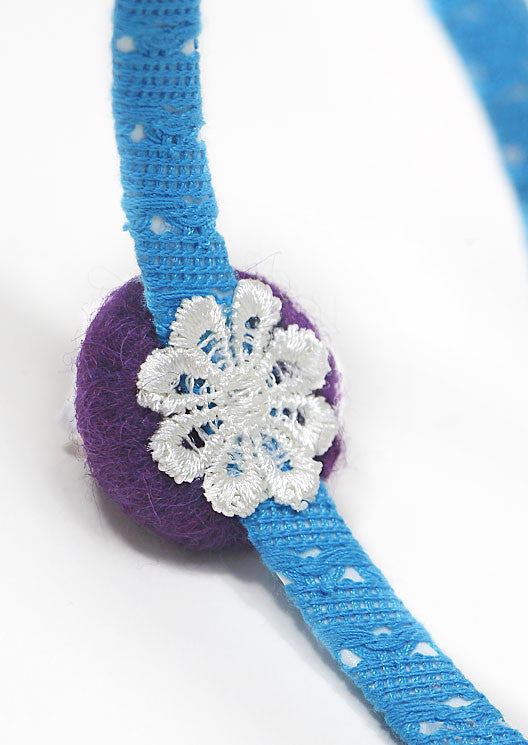 Lilac Purple / Blue lace