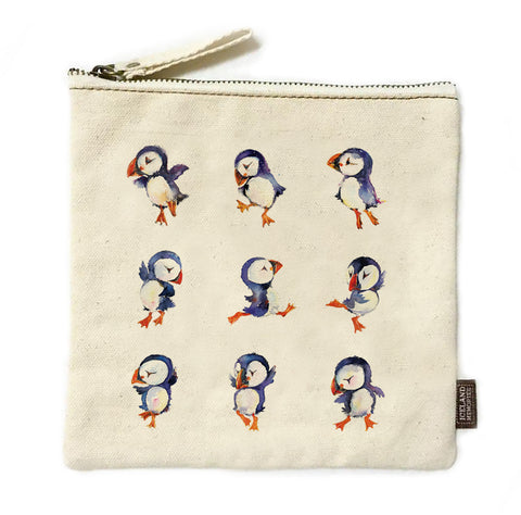 Puffin dance Journey pouch