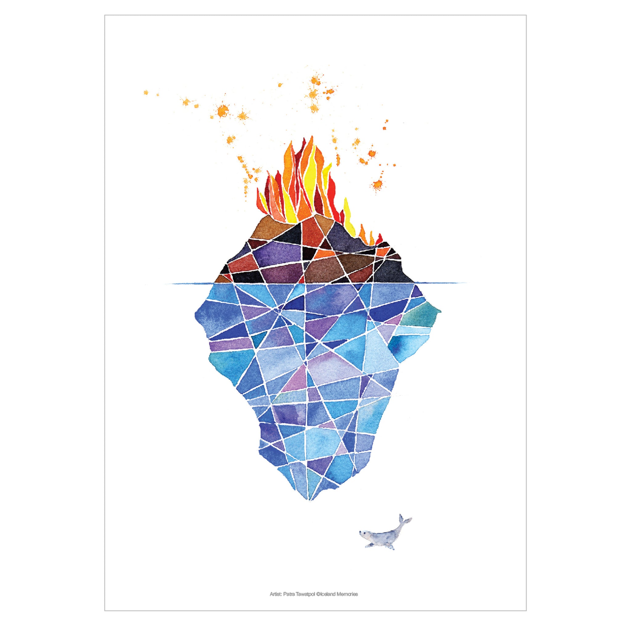 Fire & ice A4